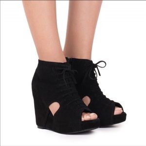 Jeffery Campbell Mary Rock Wedge